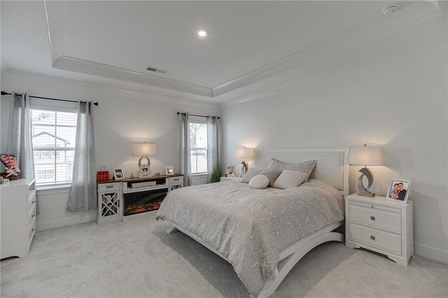 Furnished interior view inside a new home in , Cumming (Image 31).
