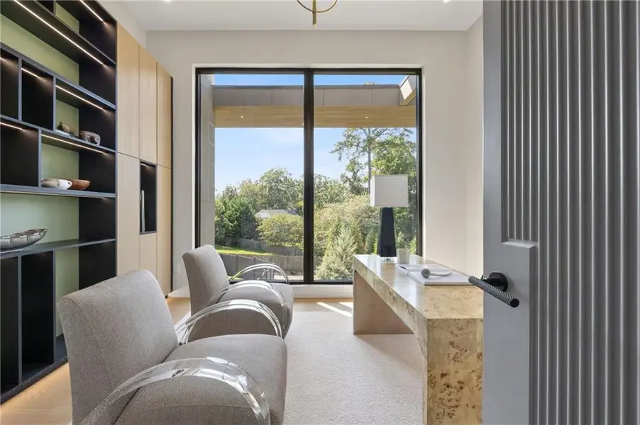 Furnished interior view inside a new home in , Marietta (Image 43).