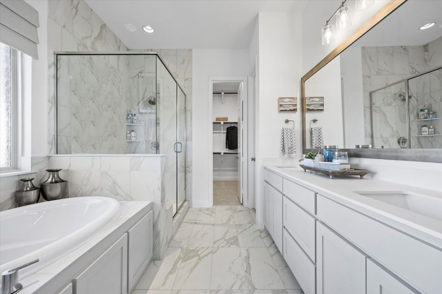 Furnished interior view inside a new home in Lake Shore Village, Rowlett (Image 20).