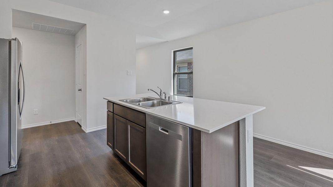 Furnished interior view inside a new home in Cartwright Ranch, Crandall (Image 7).