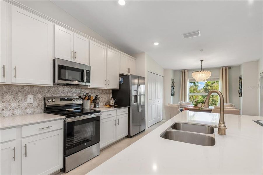 Furnished interior view inside a new home in , Punta Gorda (Image 16).