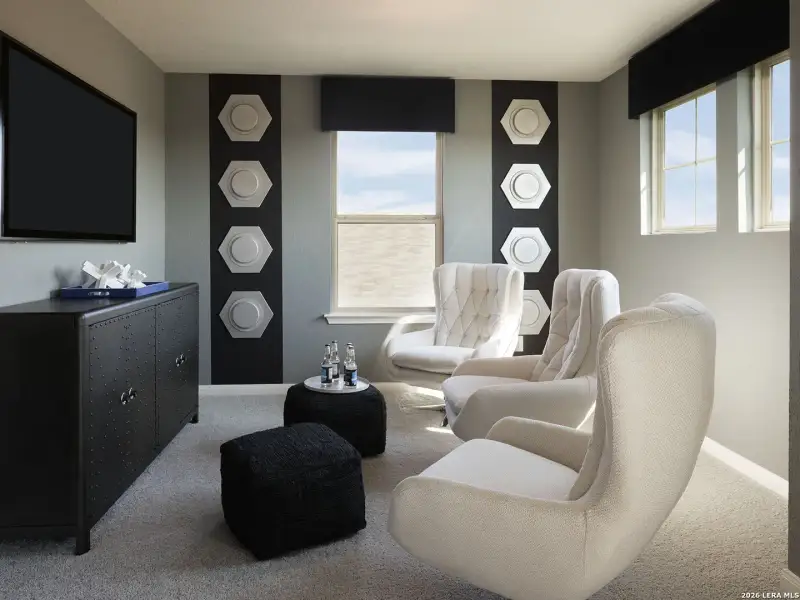 Furnished interior view inside a new home in , San Antonio (Image 7).