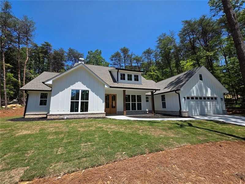 Front exterior of a new home in , Jasper, GA, highlighting curb appeal (Image 12). Front exterior of a new home in , Jasper, GA, highlighting curb appeal (Image 12).