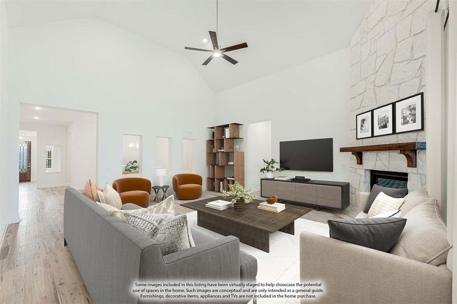 Furnished interior view inside a new home in Somerset Classic 70s & 80s, Mansfield (Image 13).