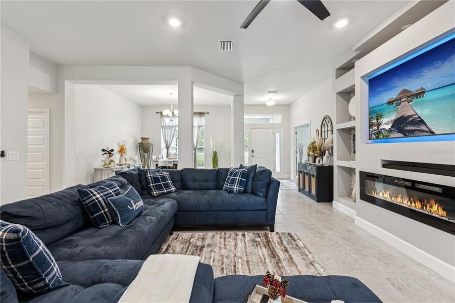 Furnished interior view inside a new home in Royal Highlands, Brooksville (Image 6).