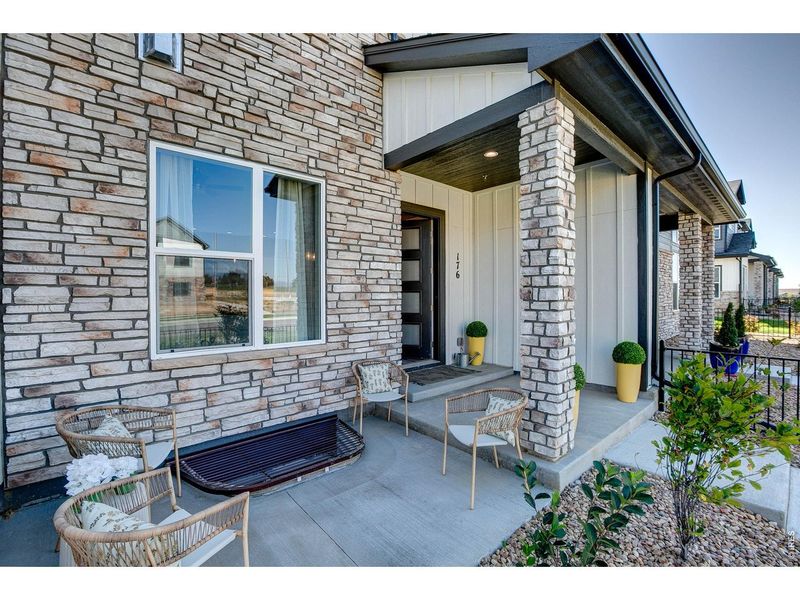 Exterior details and patio area of a home in , Longmont (Image 3). Exterior details and patio area of a home in , Longmont (Image 3).