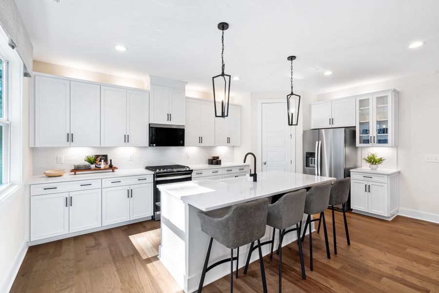 Representative furnished interior of a home built from the Eldorado by Mattamy Homes in Madison Park, Lillington (Image 11).