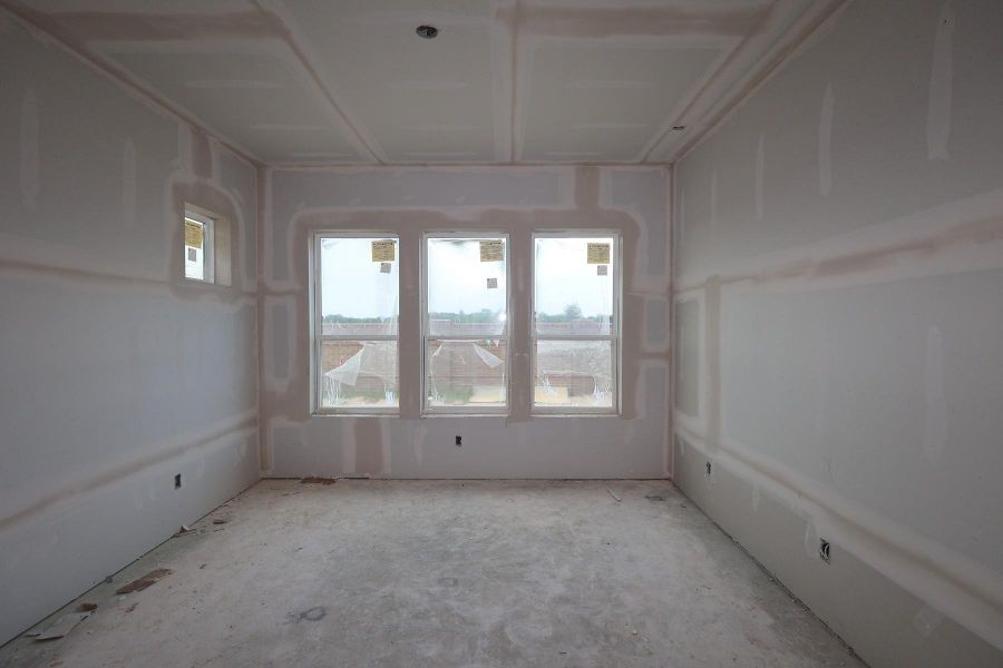 In-progress construction of a new home in Bridgeland Central: Emerald Heights - Enclave Collection, Cypress, TX (Image 5).