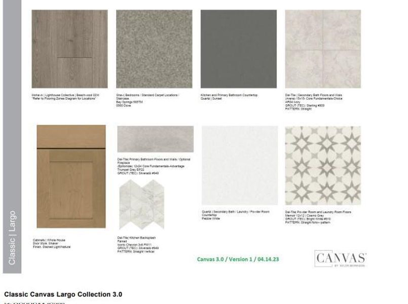 317 Andesite Trail design selections! This home is currently under construction and selections are subject to change.