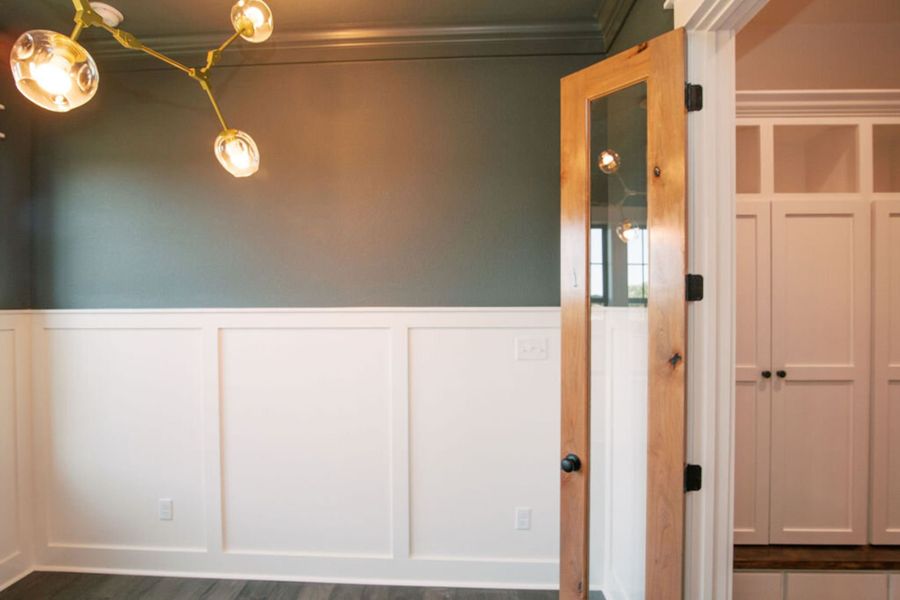 Representative unfurnished interior of a home built from the The Julia by Reece Homes in Pebble Creek, College Station (Image 60).