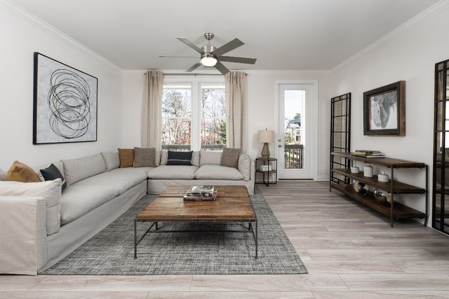 Archer Sample Family Room