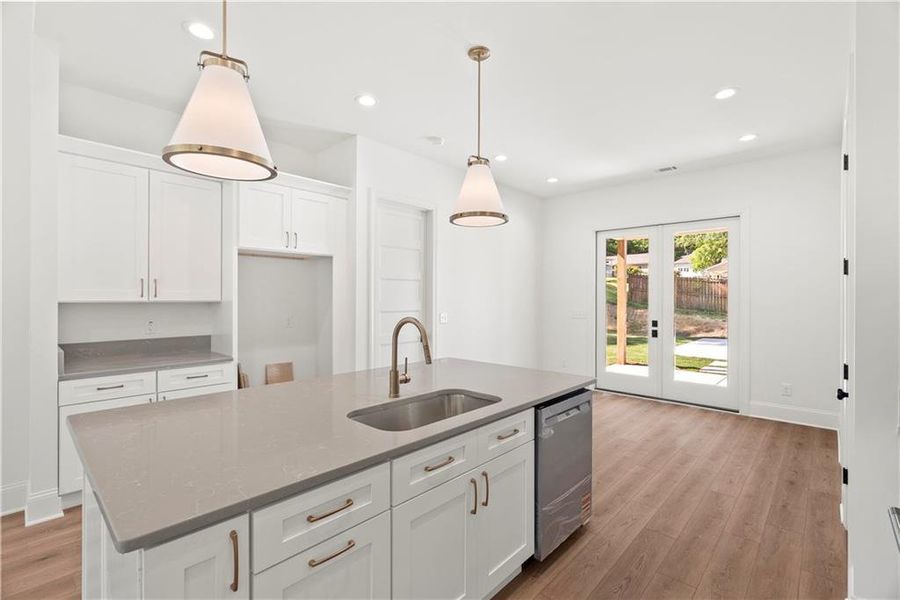 Furnished interior view inside a new home in , Calhoun (Image 3).