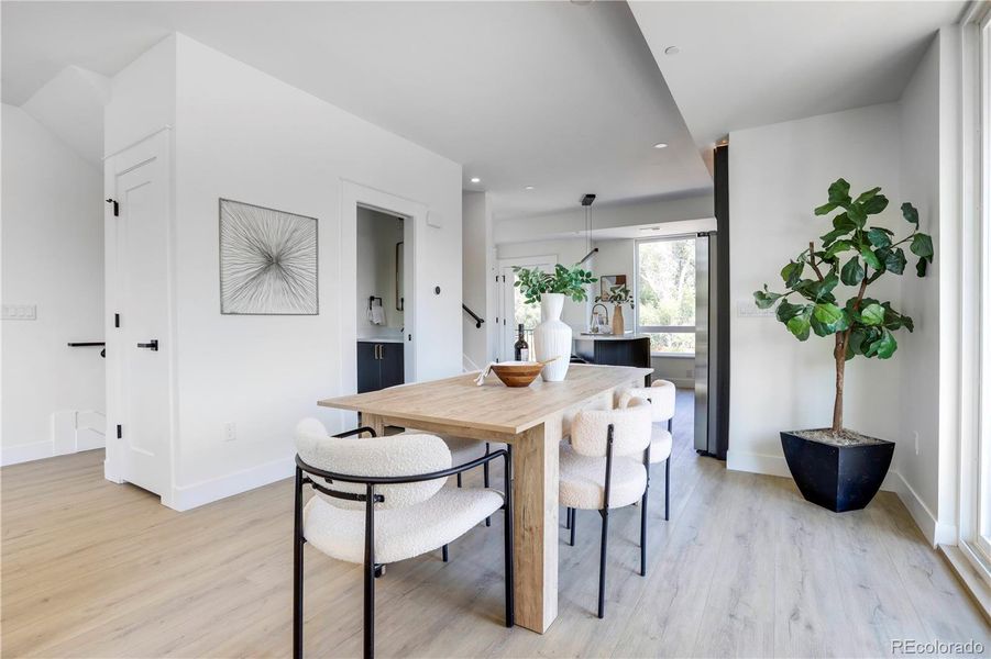 Furnished interior view inside a new home in , Arvada (Image 47).