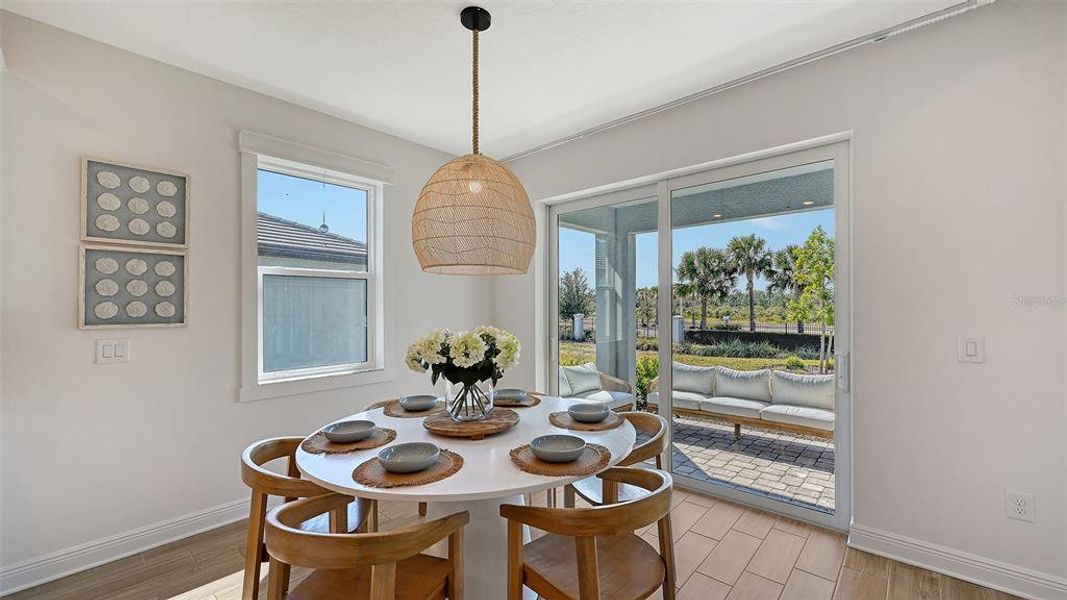 Furnished interior view inside a new home in , Bradenton (Image 6).