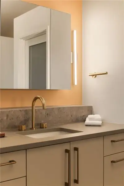 Close-up of interior finishes inside a home in , Atlanta (Image 21).