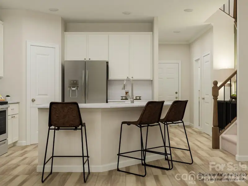 Furnished interior view inside a new home in Redhawk, Belmont (Image 3).