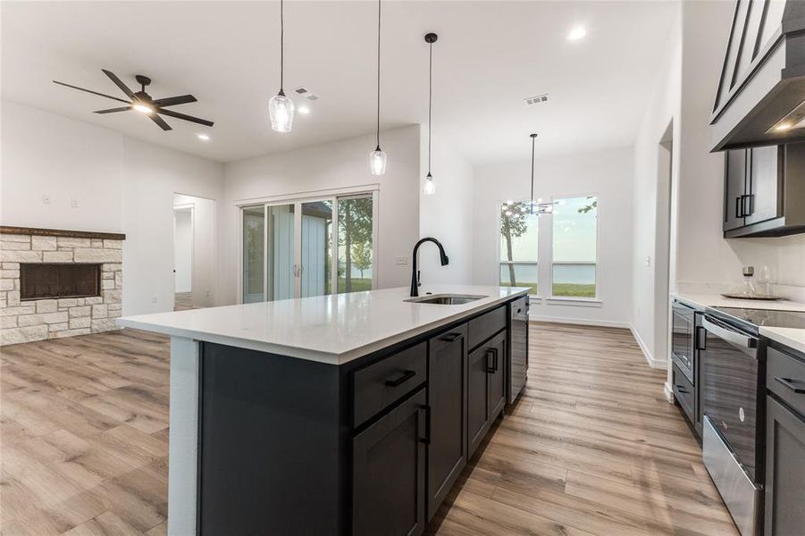 Furnished interior view inside a new home in , Kemp (Image 5).