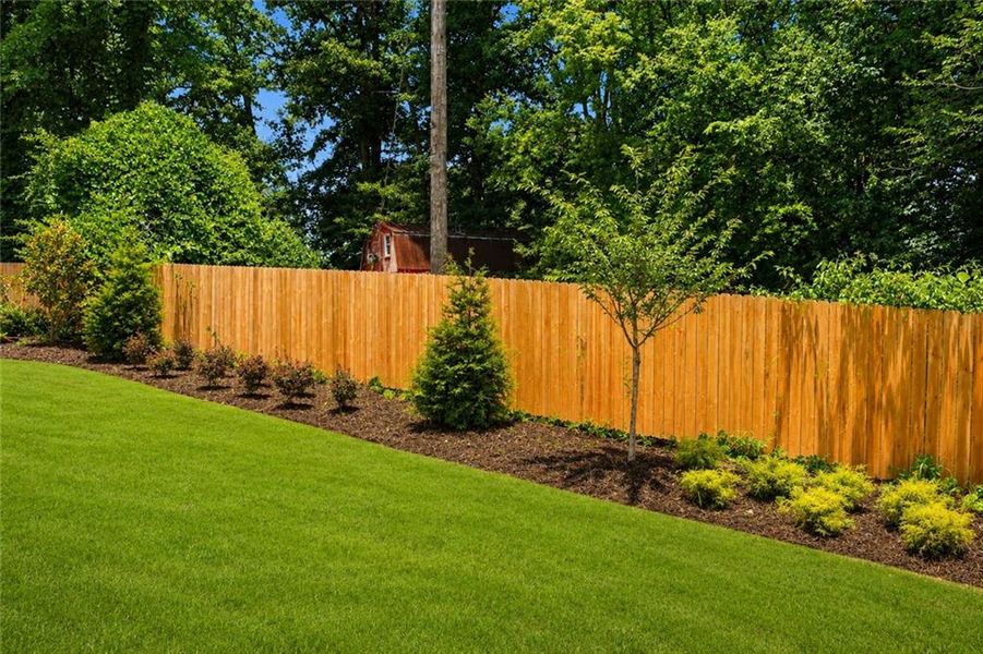 Exterior details and patio area of a home in , Norcross (Image 16).