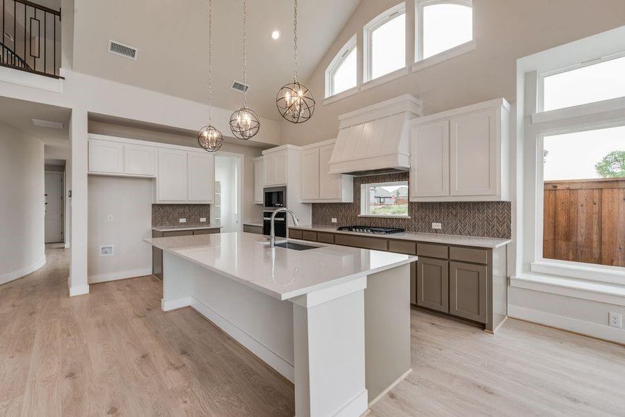 Furnished interior view inside a new home in Grand Estates of Anna, Anna (Image 12).