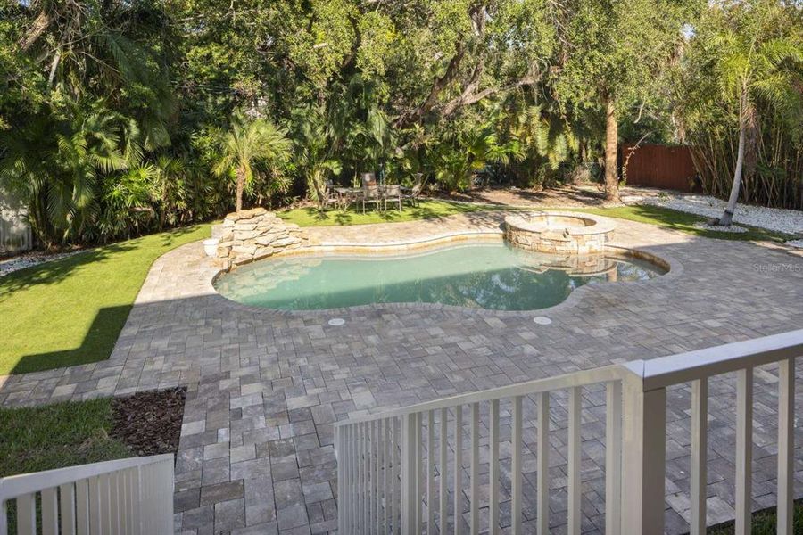 Exterior details and patio area of a home in , St. Petersburg (Image 3). Exterior details and patio area of a home in , St. Petersburg (Image 3).