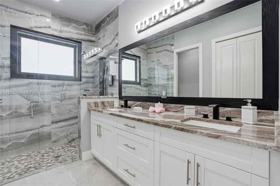 Furnished interior view inside a new home in , Naples (Image 16).