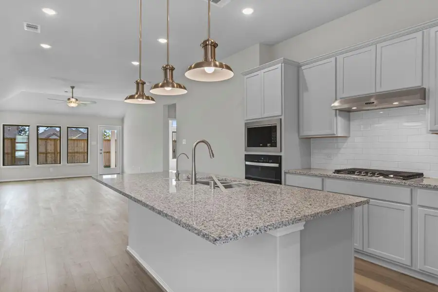 Furnished interior view inside a new home in Grand Central Park, Conroe (Image 11). Furnished interior view inside a new home in Grand Central Park, Conroe (Image 11).