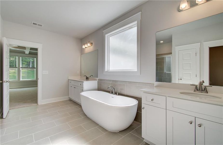 Furnished interior view inside a new home in , Senoia (Image 12).