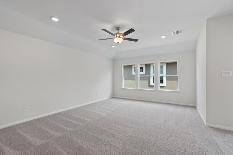 Spacious, unfurnished interior of a new home in Butler Farms, Liberty Hill (Image 19). Spacious, unfurnished interior of a new home in Butler Farms, Liberty Hill (Image 19).