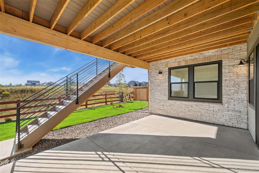 Spacious, unfurnished interior of a new home in The Fairways at RainDance, Windsor (Image 17).