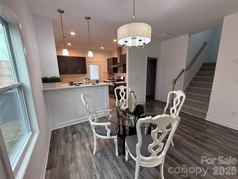 Furnished interior view inside a new home in , Gastonia (Image 18).