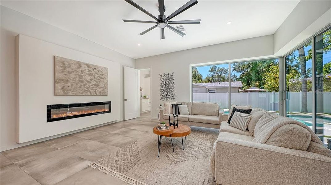 Furnished interior view inside a new home in , Sarasota (Image 5).
