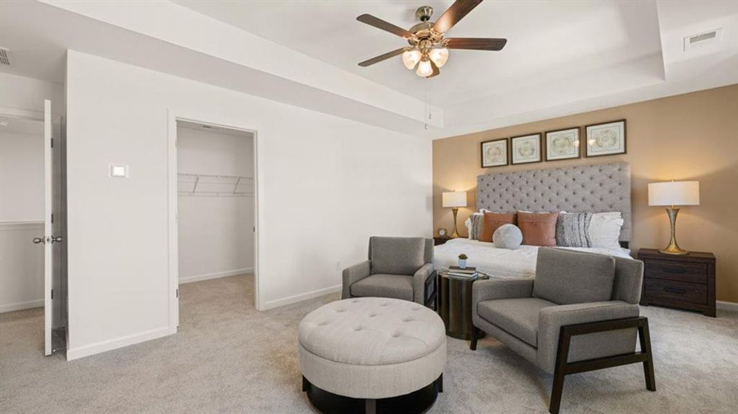 Furnished interior view inside a new home in Teamon Pointe, Griffin (Image 13).