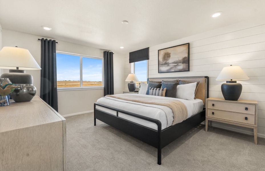Representative furnished interior of a home built from the Sandalwood by Pulte Homes in Wolf Creek Run West, Strasburg (Image 9).