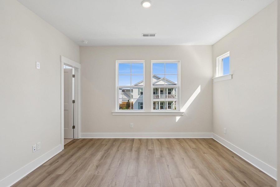 Spacious, unfurnished interior of a new home in Nexton - Midtown - The Park Collection, Summerville (Image 24). Spacious, unfurnished interior of a new home in Nexton - Midtown - The Park Collection, Summerville (Image 24).