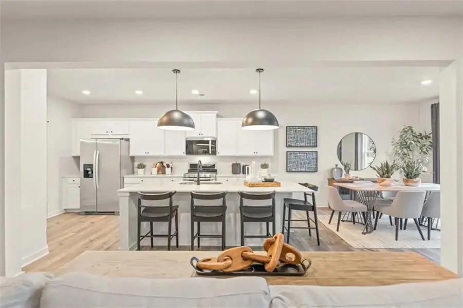 Furnished interior view inside a new home in Brookshire Manor, Canton (Image 16).
