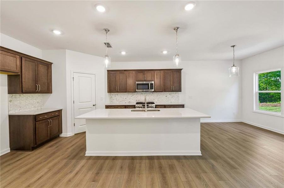 Furnished interior view inside a new home in The Estates at Casteel, Bethlehem (Image 4).