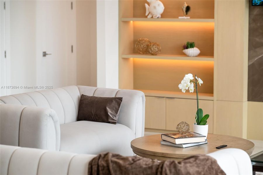 Furnished interior view inside a new home in , Lighthouse Point (Image 28).