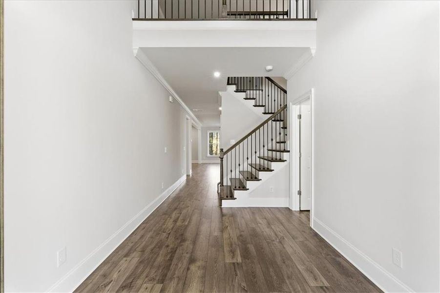 Spacious, unfurnished interior of a new home in Ford Landing, Acworth (Image 44).