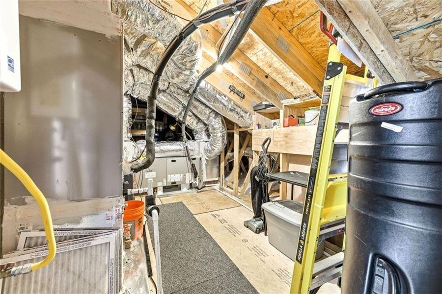 In-progress construction of a new home in , Cumming, GA (Image 43).