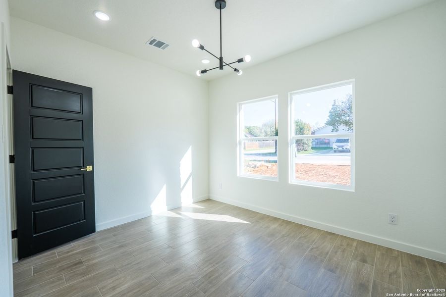Spacious, unfurnished interior of a new home in , Somerset (Image 11).