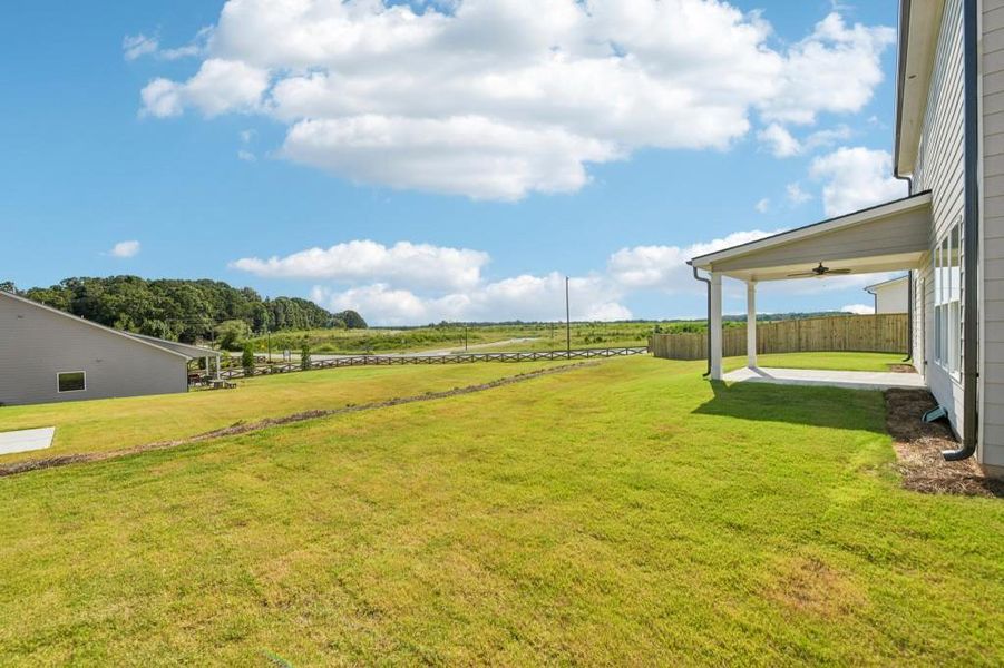 Exterior details and patio area of a home in Sutton’s Landing, Statham (Image 26).