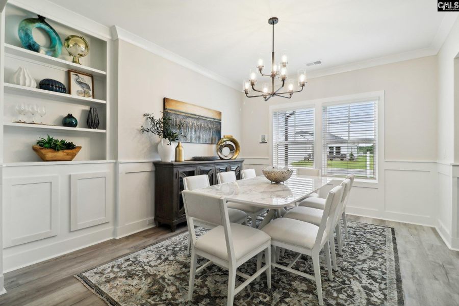 Furnished interior view inside a new home in Raglins Creek, Lugoff (Image 5). Furnished interior view inside a new home in Raglins Creek, Lugoff (Image 5).