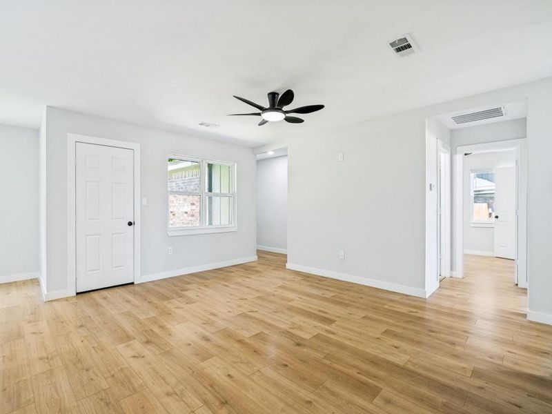 Spacious, unfurnished interior of a new home in , De Leon (Image 24). Spacious, unfurnished interior of a new home in , De Leon (Image 24).