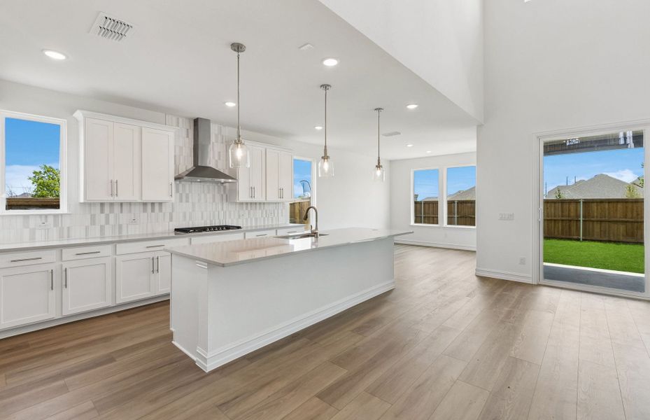 Furnished interior view inside a new home in Wellington, Fort Worth (Image 9).