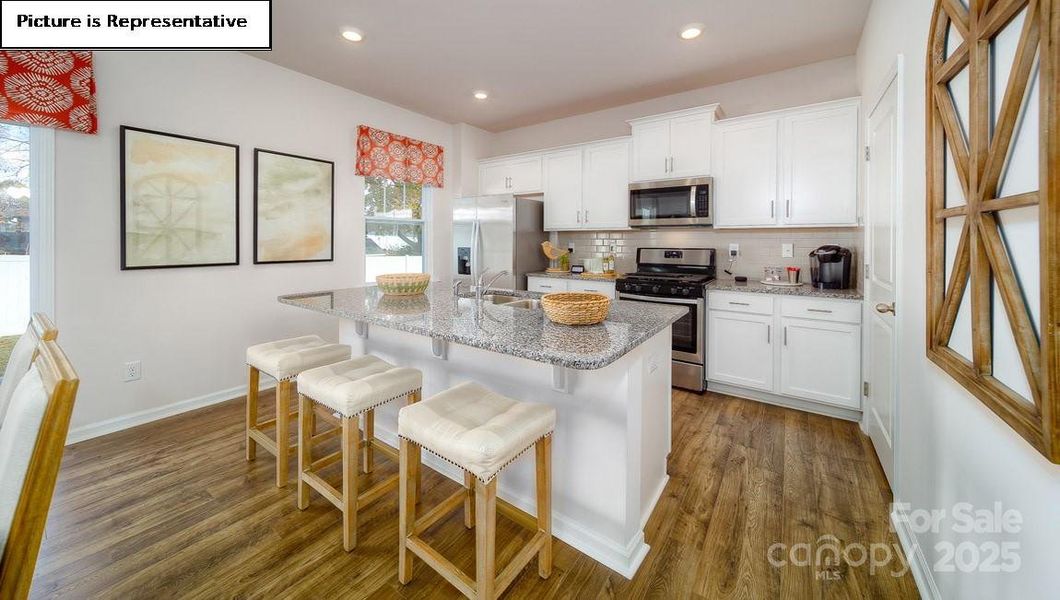 Furnished interior view inside a new home in Lakeshore at Windstone, Mooresville (Image 3).