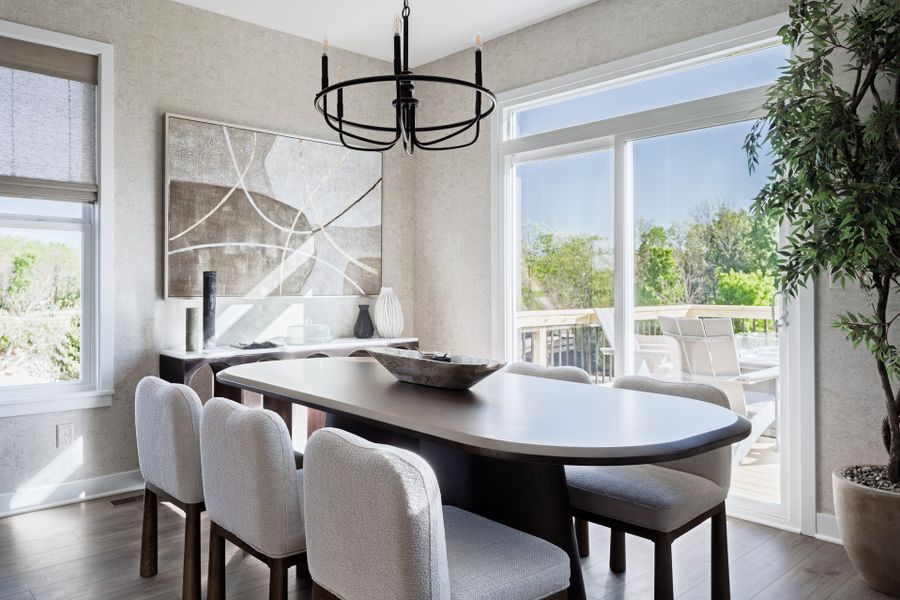 Representative furnished interior of a home built from the Blair by Fischer Homes in Twin Lakes, Hoschton (Image 21).