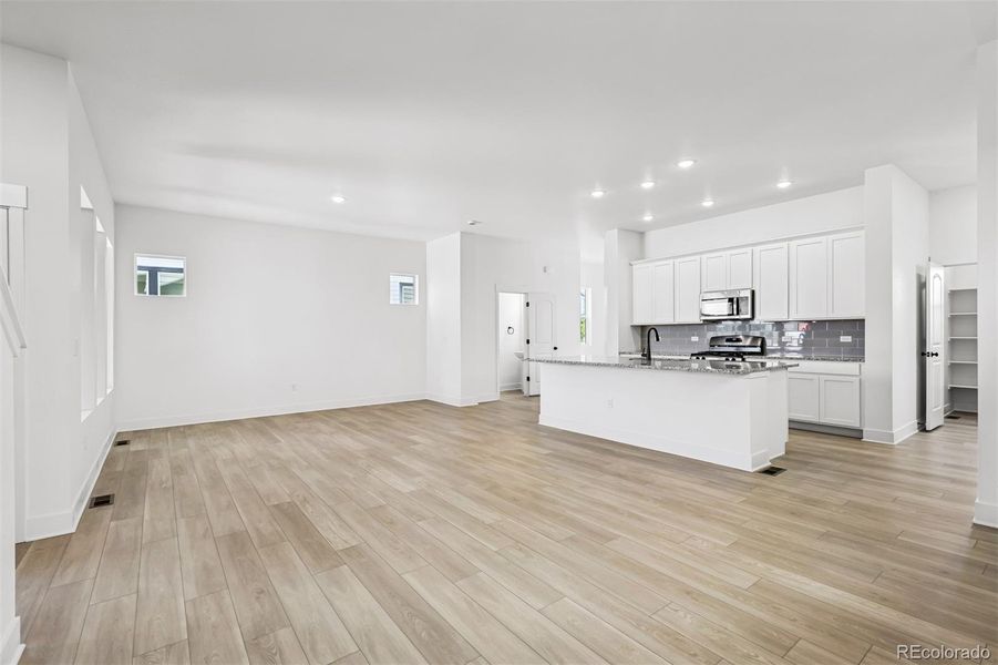 Furnished interior view inside a new home in Painted Prairie Cottage, Aurora (Image 12).