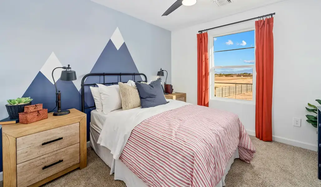 Furnished interior view inside a new home in Coronet at Gladden Farms, Marana (Image 30).