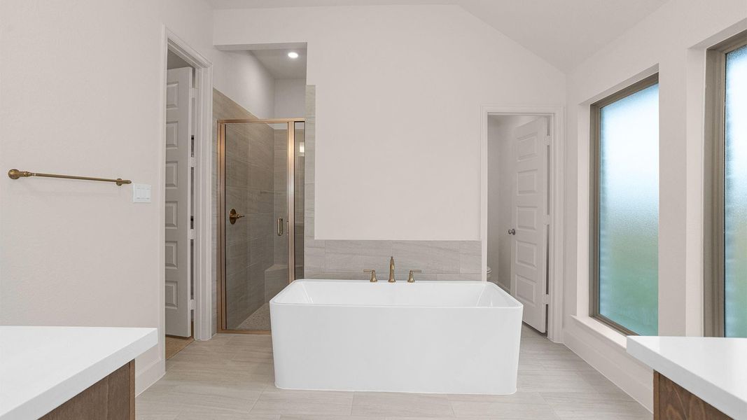 Furnished interior view inside a new home in Meridiana, Manvel (Image 11). Furnished interior view inside a new home in Meridiana, Manvel (Image 11).