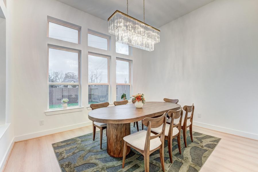Furnished interior view inside a new home in , Missouri City (Image 17).